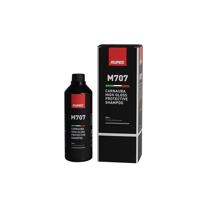 Rupes M707 Carnauba High Gloss Prot Shampoo, 500 ml